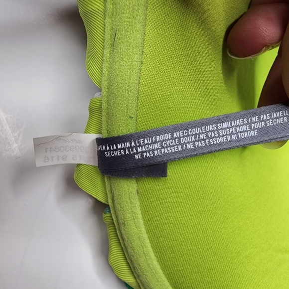 Aerie Push-up Bikini Swim Top Teal Blue 36C Front Clasp - Picture 7 of 9